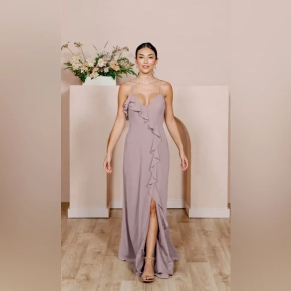 long sleeve emerald green bridesmaid dresses Dark Green One Shoulder Sleeve Jersey Bridesmaid Dress